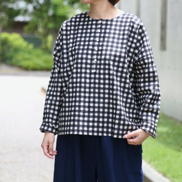 春夏ファーマーズシャツ（ギンガムチェック）