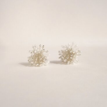 綿雪4 イヤリング