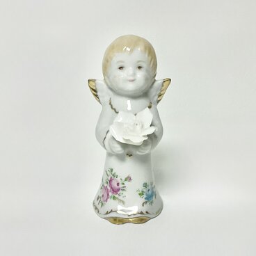 男の子の天使のカード立て