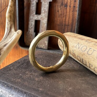 シルバー950 削り仕上げのリング　11~11.5号　（オーダー品）