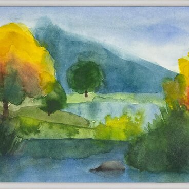 水彩画　風景③