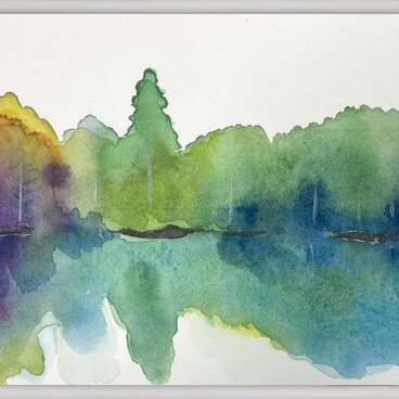 水彩画　風景④