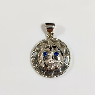 （silver925）太陽ペンダントトップ