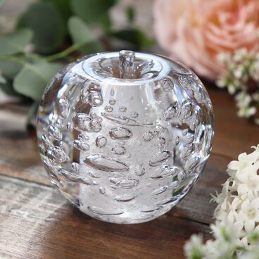 手元供養『こはる -恵みの林檎-』ガラス位牌 メモリアル仏具 遺灰 遺骨 ペット 愛犬 愛猫 分骨