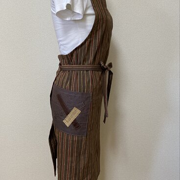 着物からのエプロン