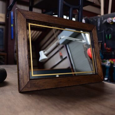 BARBER mirror サイズオーダー品