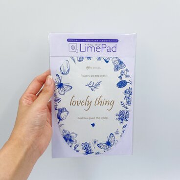 【マウスパッド】サステナブルグッズ PCグッズ きれいめ 防水 薄い 蝶々 チューリップ 紺 シンプル シック 名言