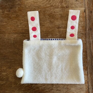 ２ハンドルバッグ　白