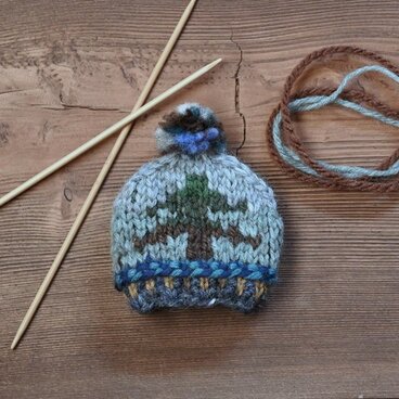 【ニットブローチ】帽子型　item57