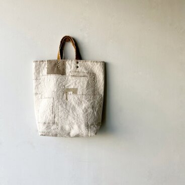 ぐるりとつぎはぎバッグ