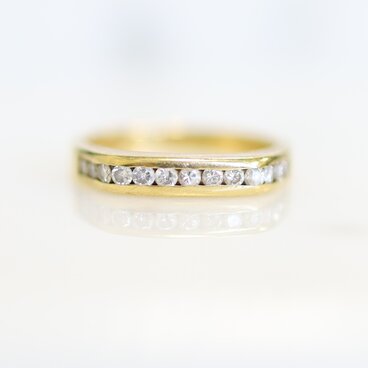 18kダイヤモンドリング