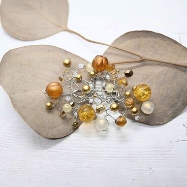 星屑の花ブローチ item4