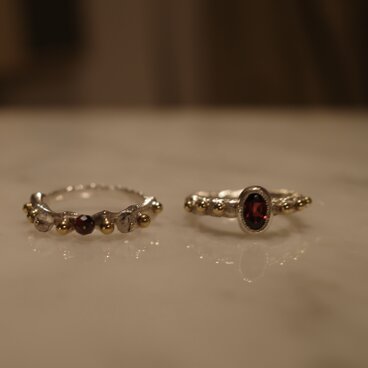 リング/指輪 Decoration ring  #13.5(left side)