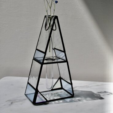 Alphabet 【A】一輪挿しステンドグラス 新作2025