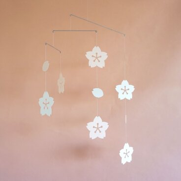 モビール「桜」その1