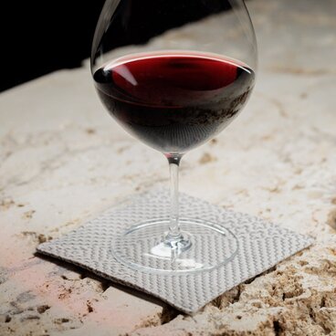 刺し子コースター ホワイト