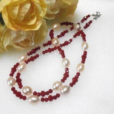 C0070 淡水パールネックレス　