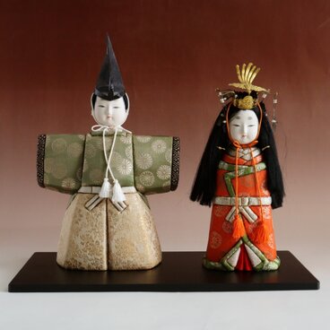 木目込み立雛　ひな祭り 木目込み人形