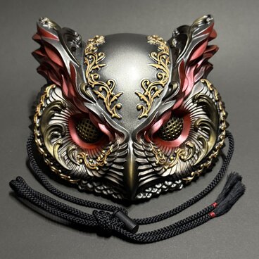 梟面 Gothic Ver.（Metal red）