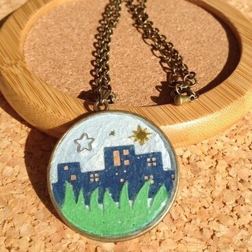 夜の街ネックレスB