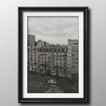 Paris  08  A3ポスター　アート/写真/インテリア