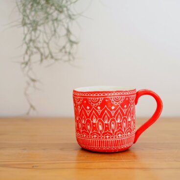 赤いマグカップ（中2）