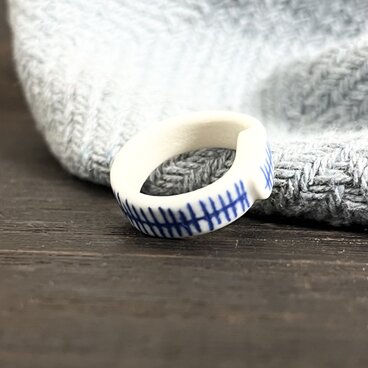 陶器のリング (pattern 2)