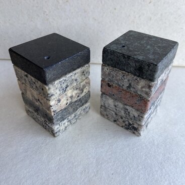 四角い石のペーパーウエイト(タップミント様オーダー)