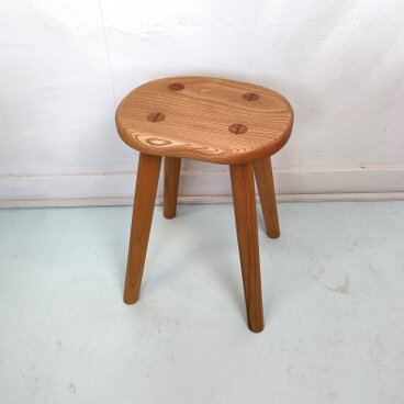 ケヤキの一枚板スツール NO.13　☆一点物☆