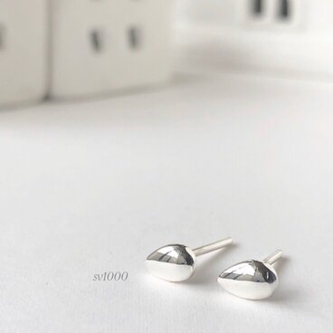 純銀sv1000♡プチピアス  金属アレルギーの方も