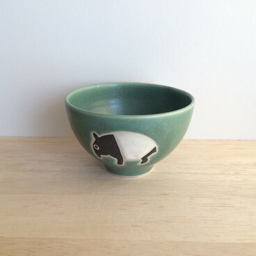 マレーバクの茶碗