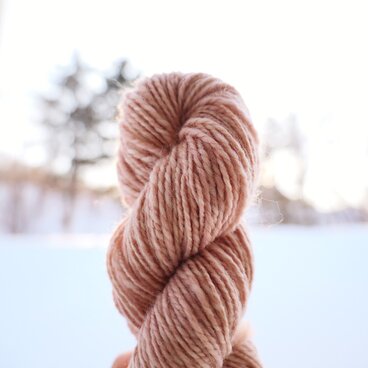 本物の桜色.｡:+*  76g/118m｜手染め糸｜手紡ぎ糸