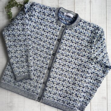 フェアアイル   カーディガン　P