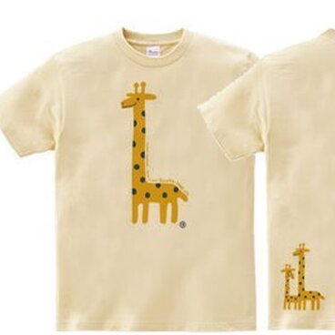 giraffe☆キリン　Tシャツ【受注生産品】