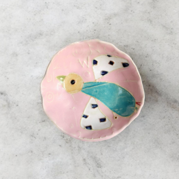 『シェルピンク』明るく、楽しく、美味しく！小皿２　2025