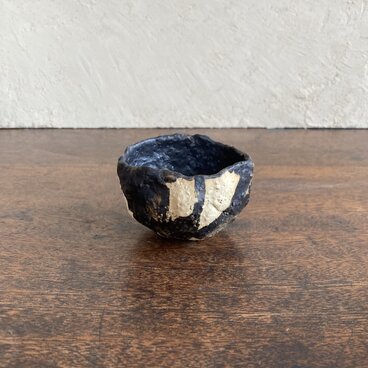 黒釉のぐい呑碗