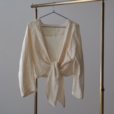 ふっくら。トリプルガーゼ／ショートカーディガン