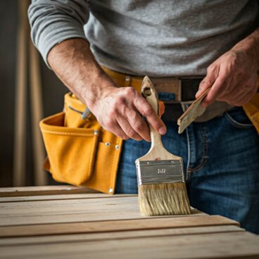 久保様用木製表札