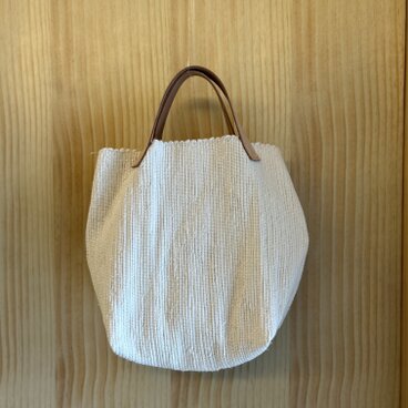 裂き織りバッグ
