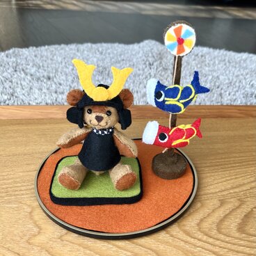 【オーダー品】テディベア・兜セット