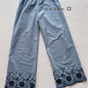 スカラップパンツ☆