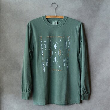 長袖Tシャツ　green