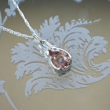 SV　エレスチャルクォーツ　ペンダント　＜ヘッドのみ＞