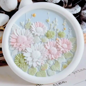 シーリングスタンプヘッド　太陽に向かって咲くひまわり