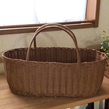 エコクラフト　カゴバッグ