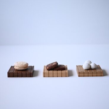 グリッドプレートS　タモ