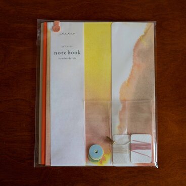 A5ノート手製本キット（レシピ付き）