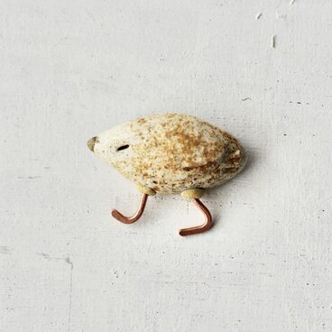 おさんぽ鳥のブローチ 05