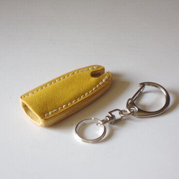 美和ロック■Miwa：ノンタッチタグ カバー：黄色 ■ 約Ｗ23ｘＤ9.5ｘＨ54