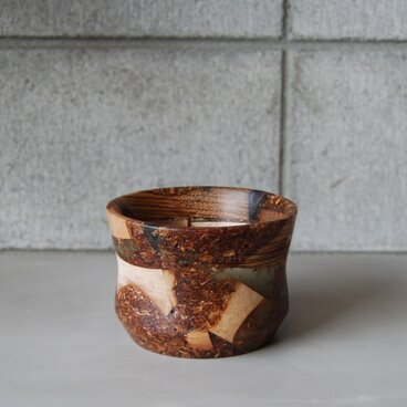 WOOD×レジン　05　SDGs小物入れ　銘木端材